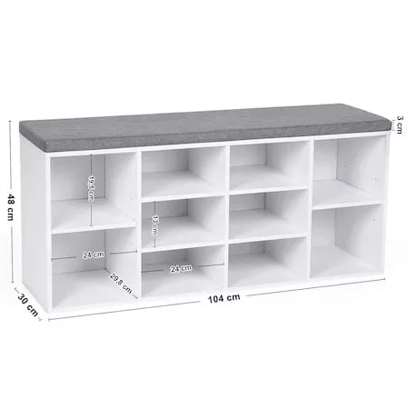 VASAGLE LHS010W01